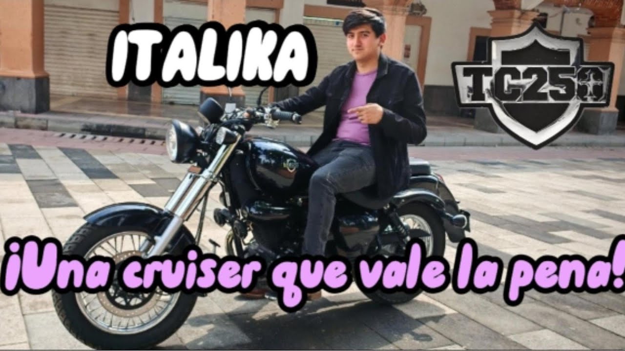 REVIEW de la ITALIKA TC250 una CRUISER muy divertida para la ciudad.