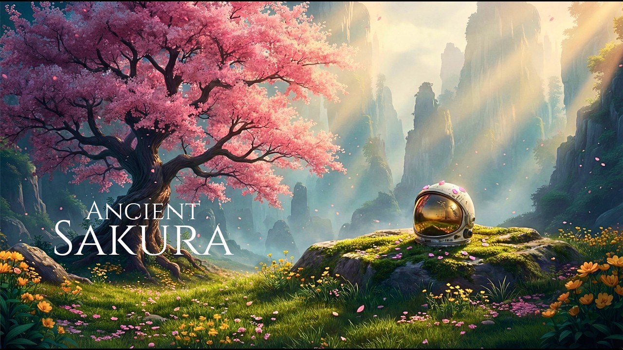 Ancient Sakura | Relaxing Japanese Ambient Music for Focus (Flute & Koto) | Signal 001