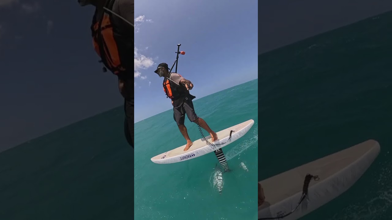 When the Forecast Is Wrong | Trusting Nature on a Solo Downwind Foil Journey-amit inbar dw sup foil
