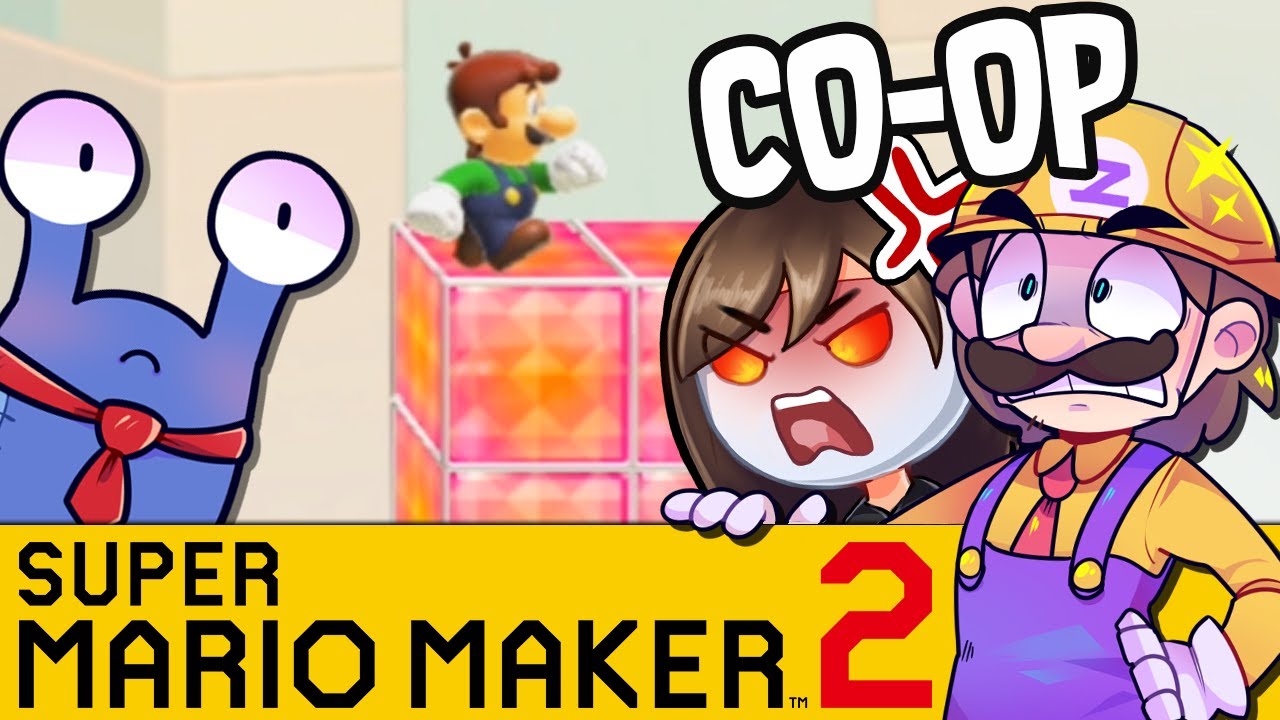 Blink-Block Hölle! | SUPER MARIO MAKER 2 Coop