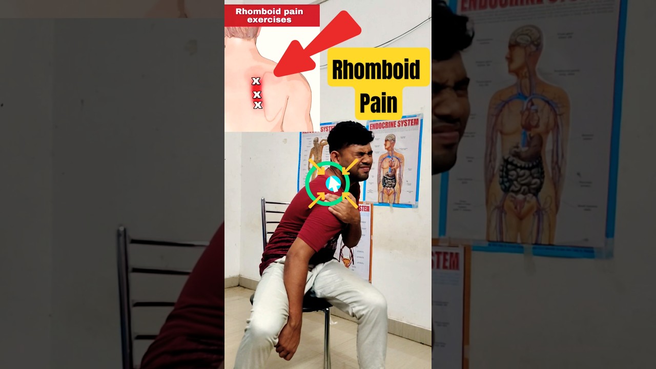 Rhomboid pain relief exercises
