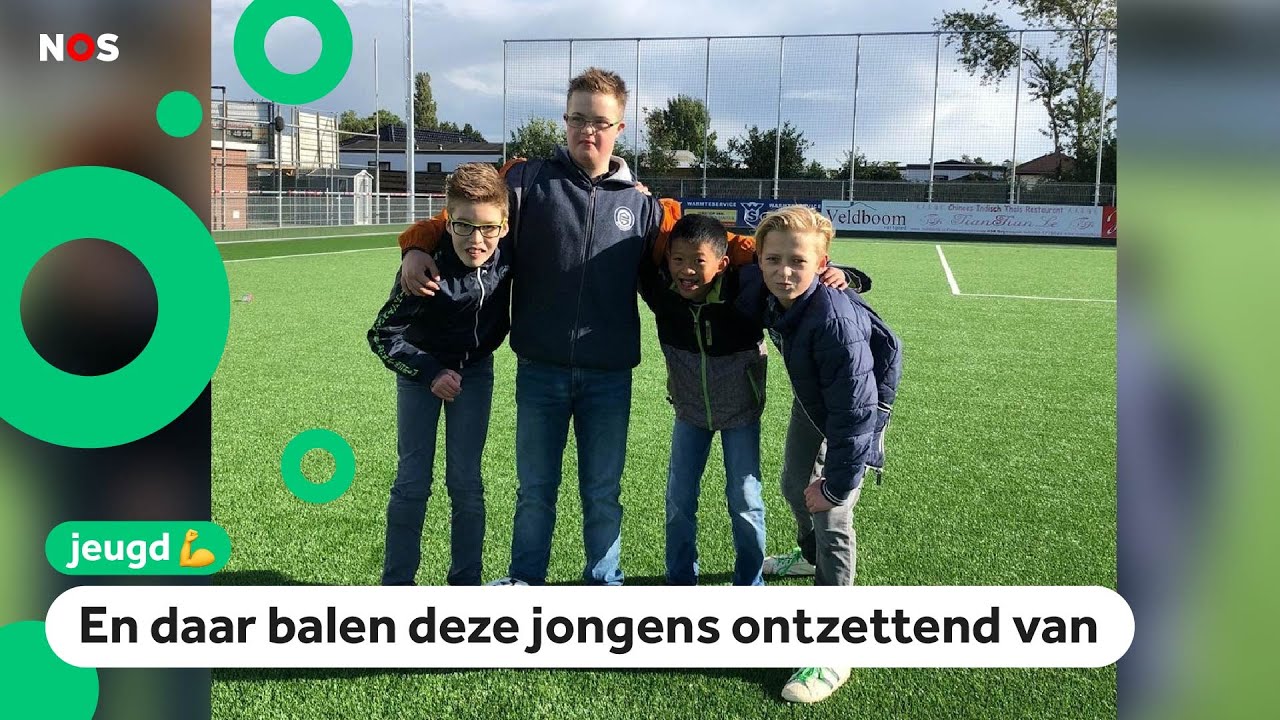 Voetbal voor kinderen met een beperking ligt helemaal stil