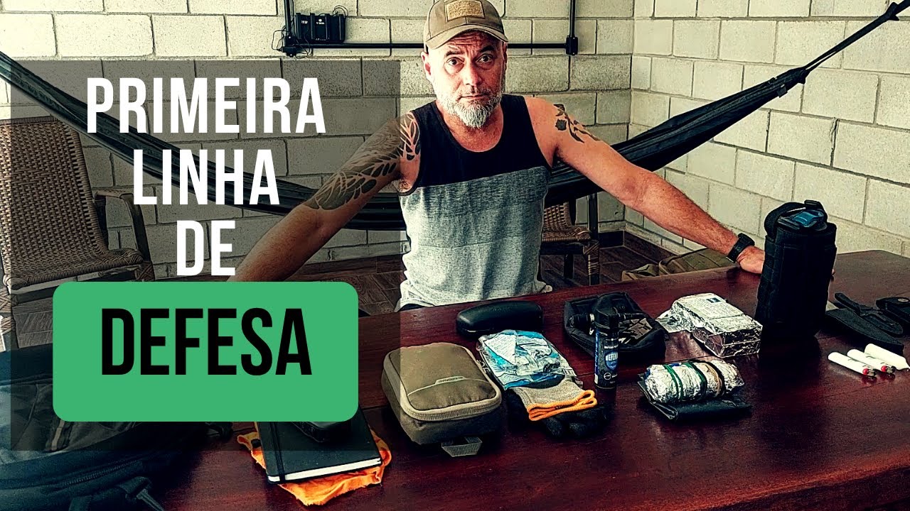 EDC ANTI-APOCALIPSE [equipamentos e suprimentos para 1 semana]