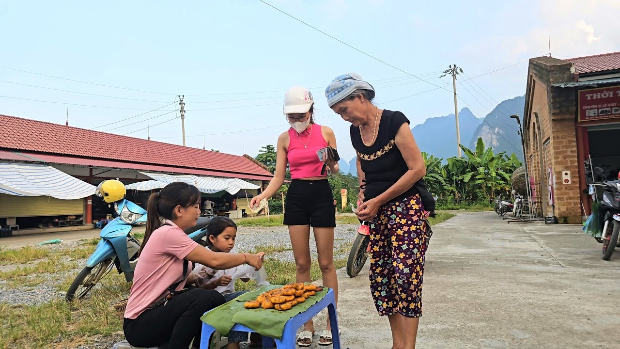 FULL VIDEO: Simple carp fishing skills, how to make cassava cake, harvest vegetables and sell them