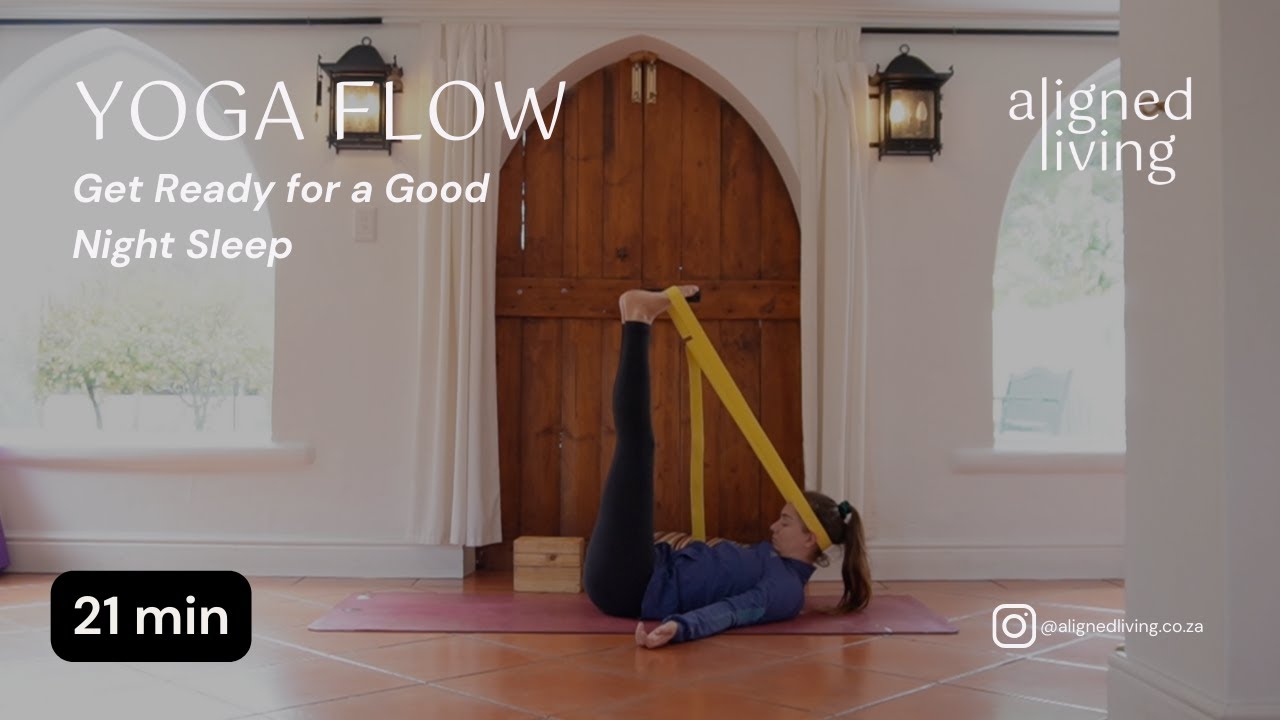 Get Ready for a Good Night Sleep | 20min Yoga with Kathleen | Aligned Living
