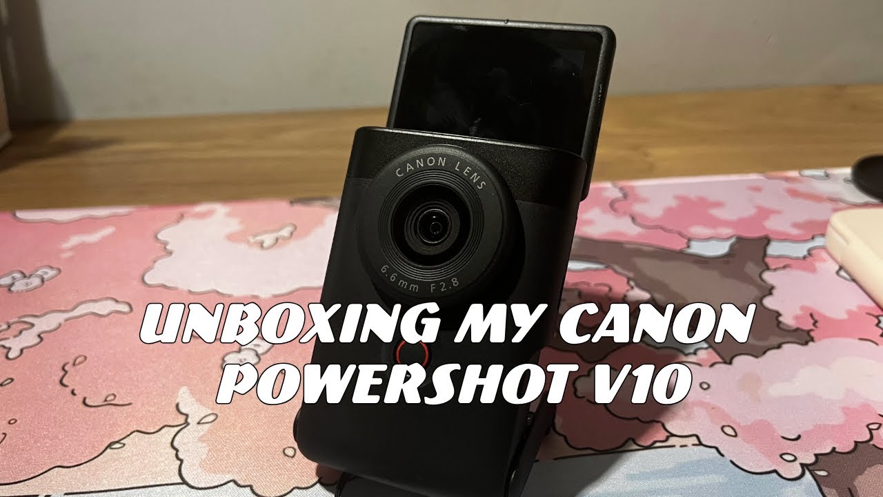 Canon PowerShot V10 Unboxing🤯