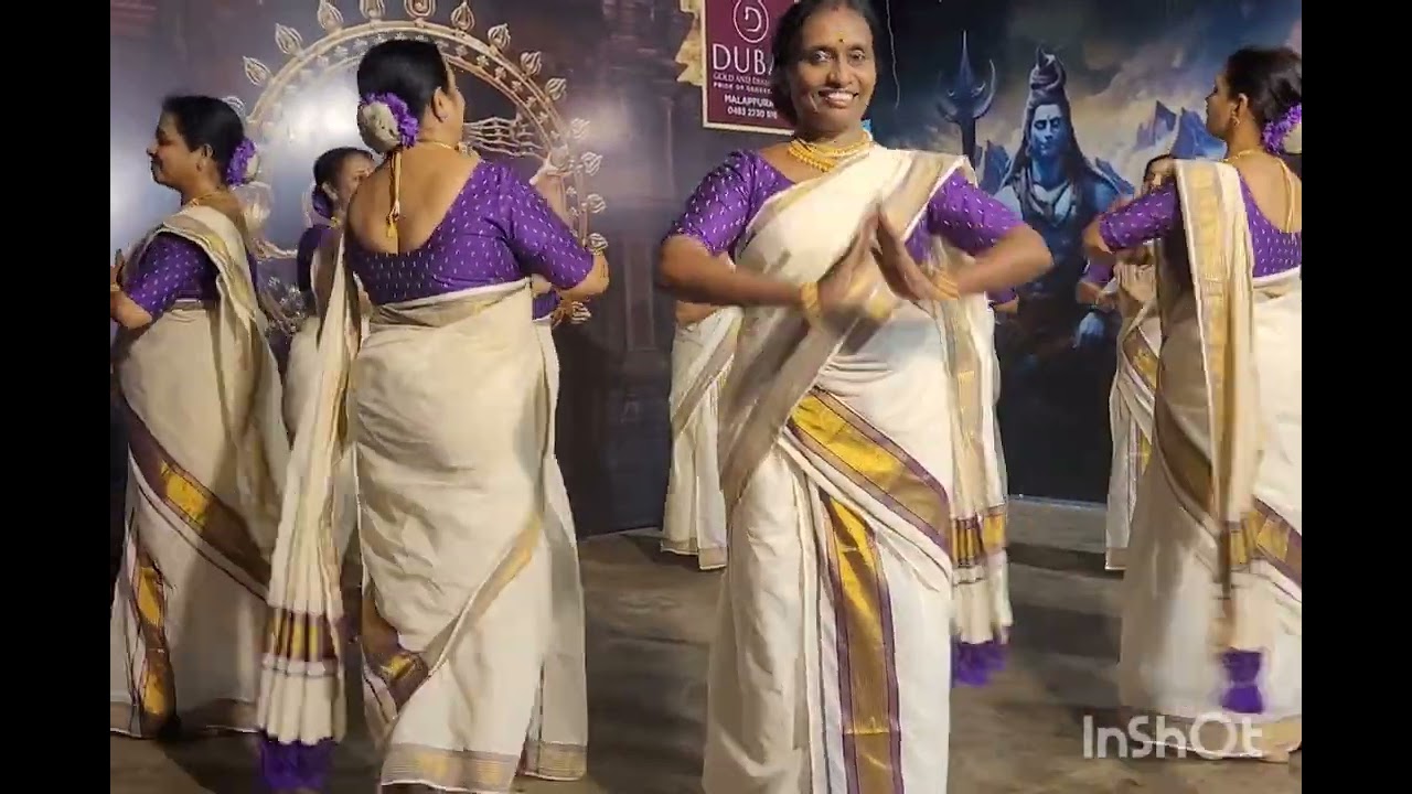 തരംഗം സൃഷ്‌ടിച്ച # തിരുവാതിരകളി / നാഗഭൂഷിത പദങ്ങളും