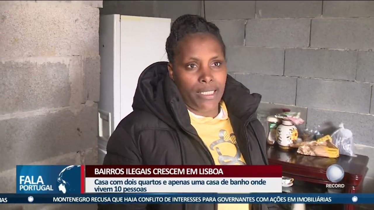 População sem dinheiro vive cada vez mais em barracas