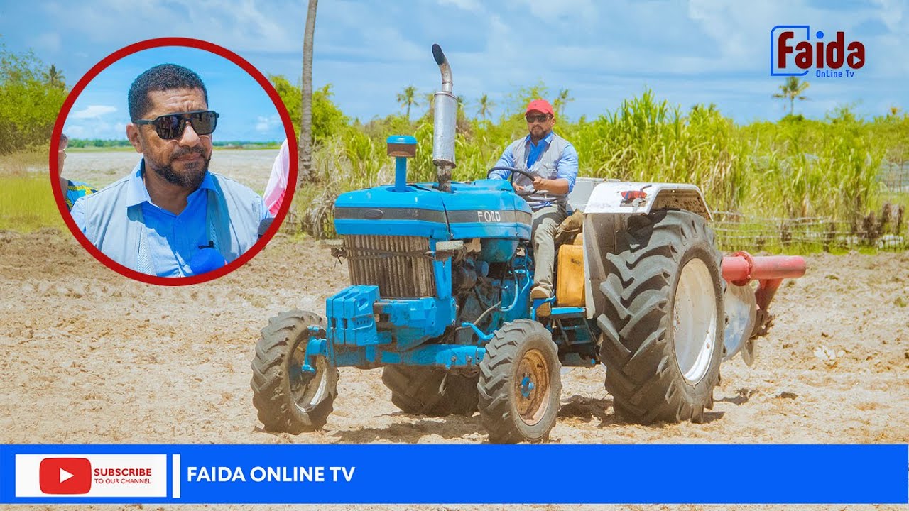 DIWANI WA MSANGAMKUU MTWARA DC MAHAMOUD SINANI ASHUSHA TREKTA MBILI KUINUA KILIMO KWENYE KATA YAKE
