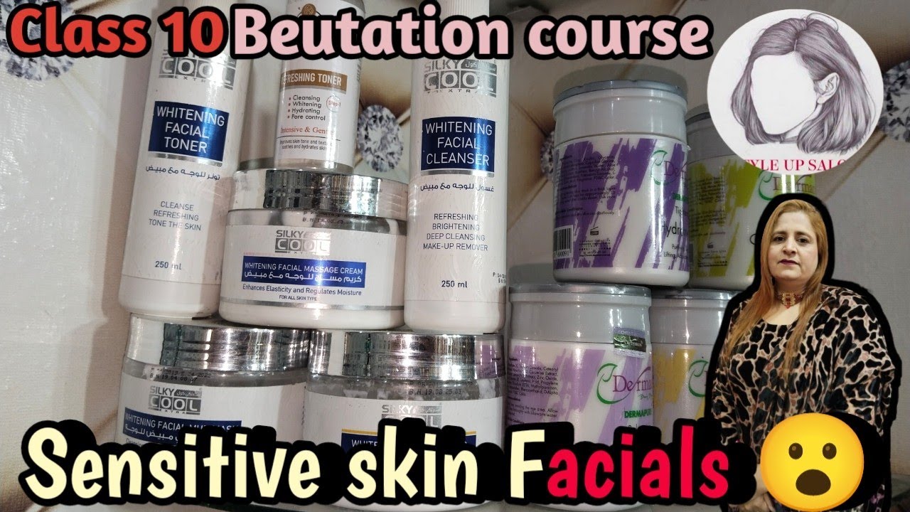 Sensitive skin k fecial k Method complete theory