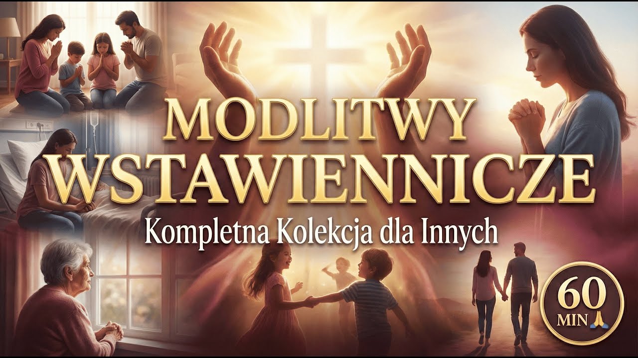 🙏 Modlitwy Wstawiennicze - Kompletna Kolekcja 60 Minut | Za Rodzinę, Chorych, Dzieci