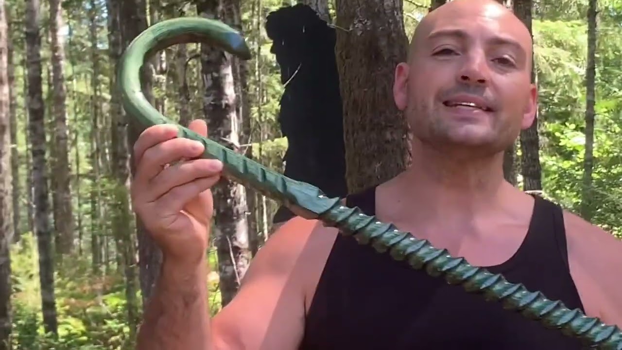AKU-STRIKE Tactical Cane Clip REVIEW!!! #review #2023 #shortvideo #canes #Akustrike