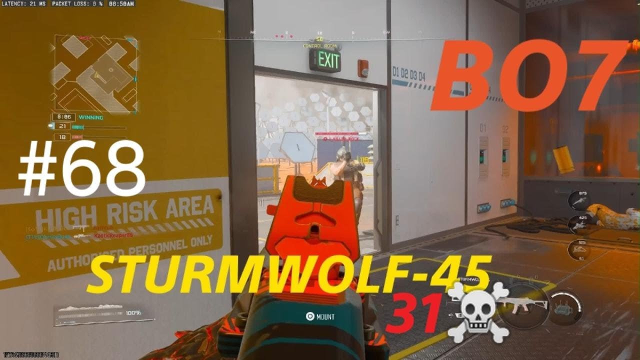 Call of Duty BO7- STURMWOLF-45 gameplay on EXPOSURE (No Commentary)