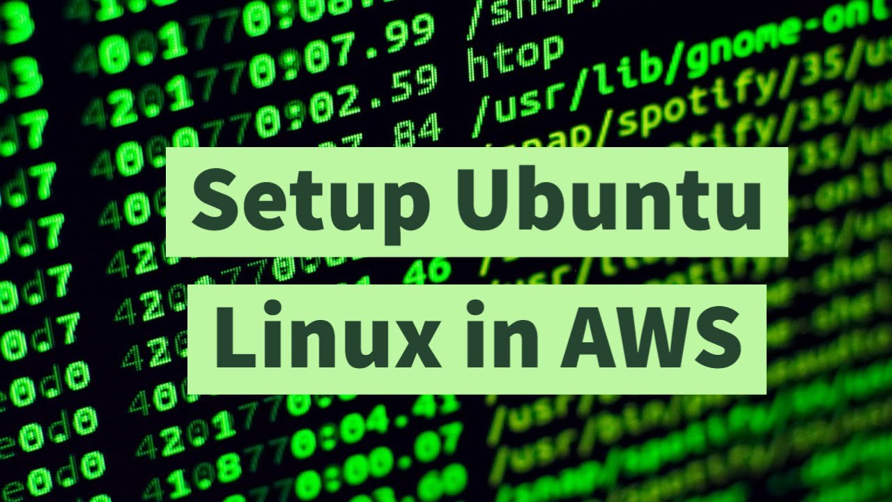 How to install and connect to Linux Distros in AWS