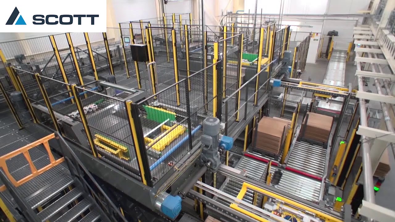 Scott Hybrid Palletising System