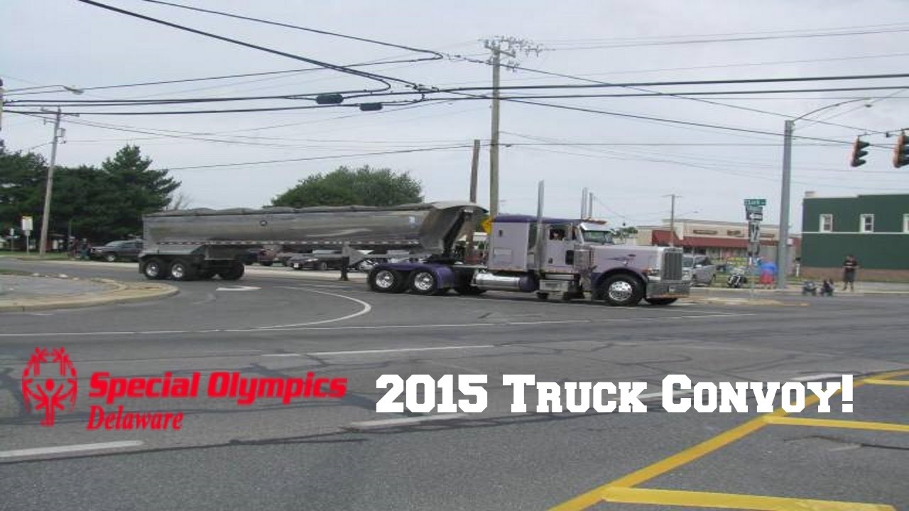 2015 Special Olympics Delaware Truck Convoy!