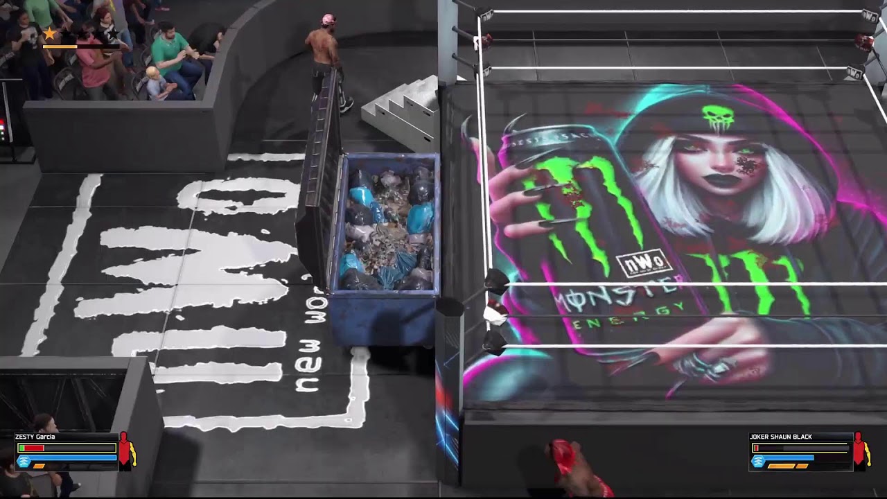 WWE2k26 world title match