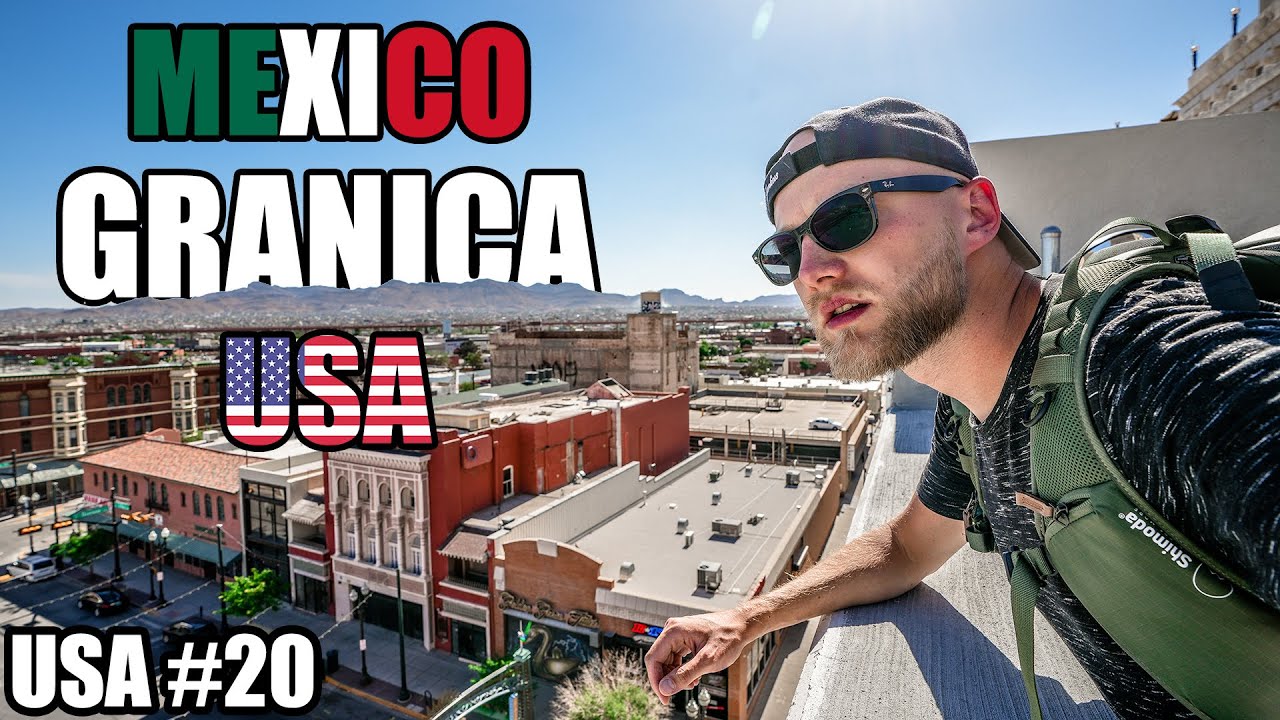 Tak wygląda granica Meksyku i USA (El Paso - Ciudad Juárez)! - Kamperem po USA #20