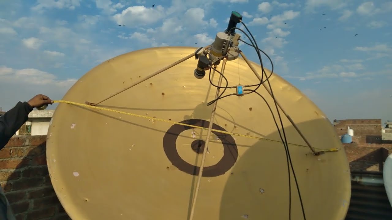 DalogTv45e dish6.5Feet ke den ke waqt ktney signl Ate hai Locitan Lahor30/1/2026