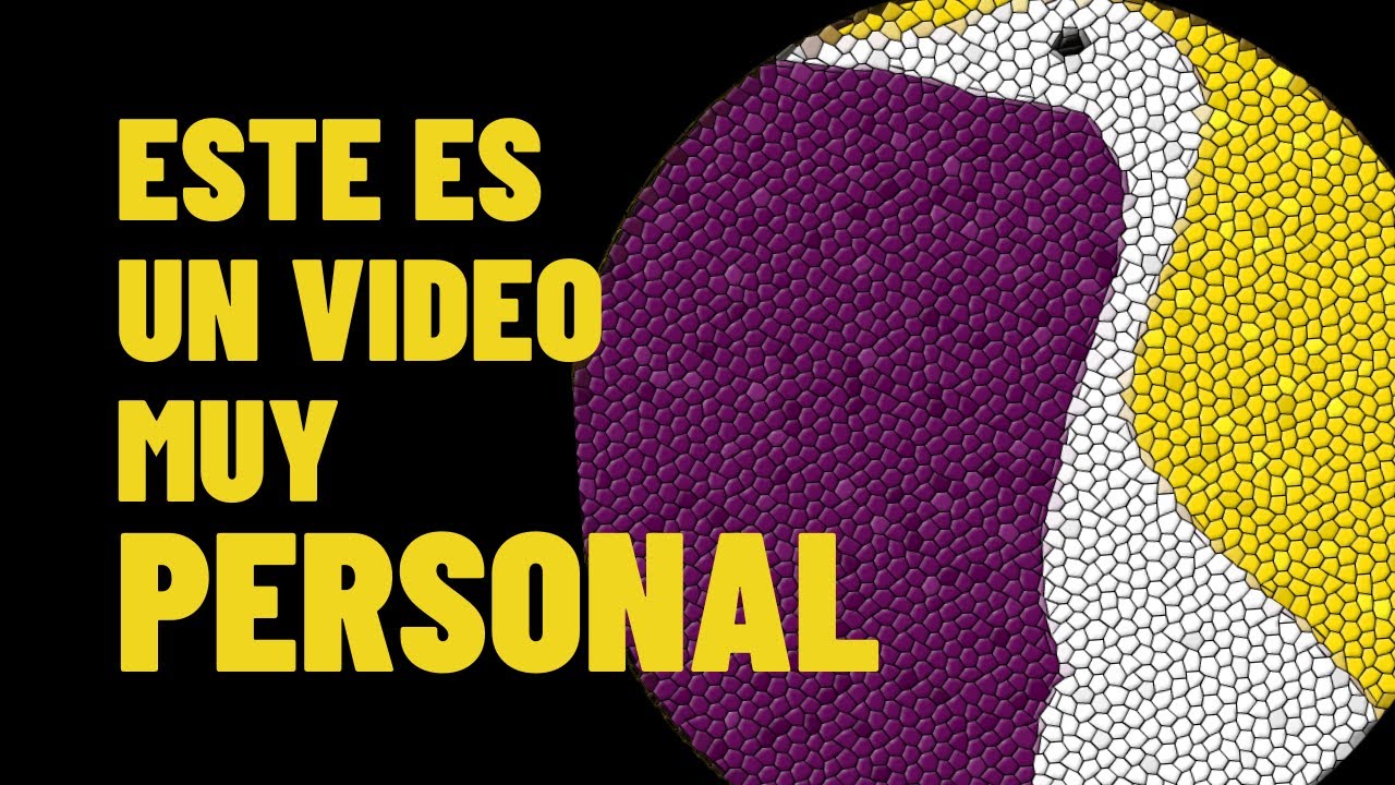 Este es un video muy muy personal. Que pasa con el canal.