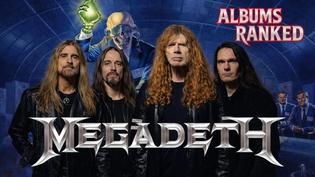 ▶️ Megadeth ◀️ ALBUMS RANKED from worst to best (global update 2)