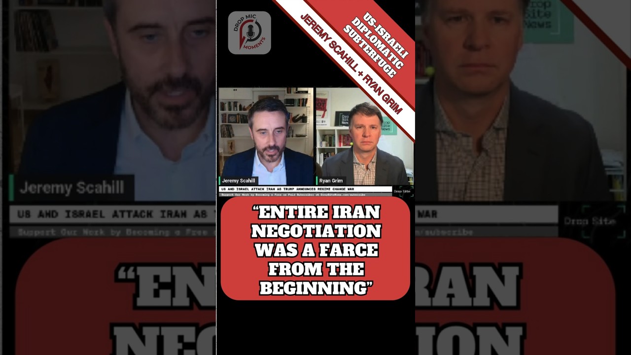 🤝Jeremy Scahill + Ryan Grim ⬇️🎤Trump Writing Dark Chapter In History Where Diplomacy Becomes Tactic