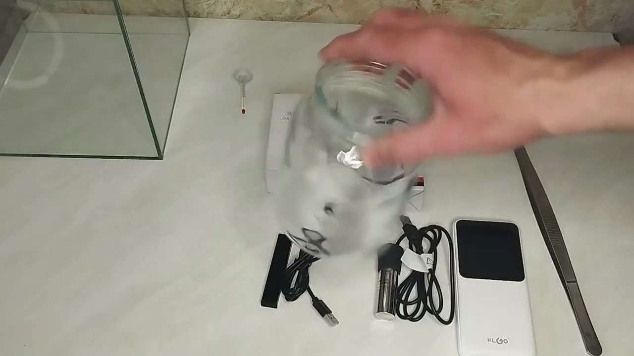 Тест USB-обігрівачів для наноакваріума від Power Bank (павербанка)