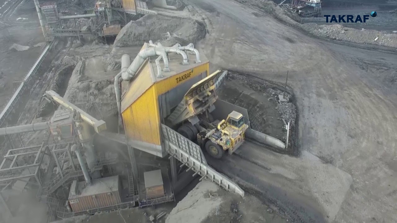 TAKRAF In-Pit Crushing & Conveying (IPCC) system in Kazakhstan