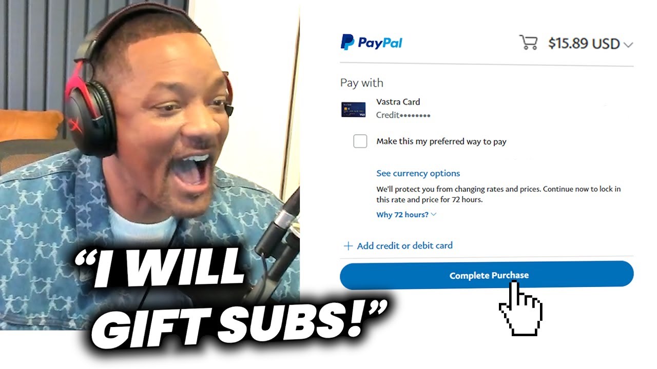 Will Smith Steals xQc's Credit Card | Twitch Fails #5