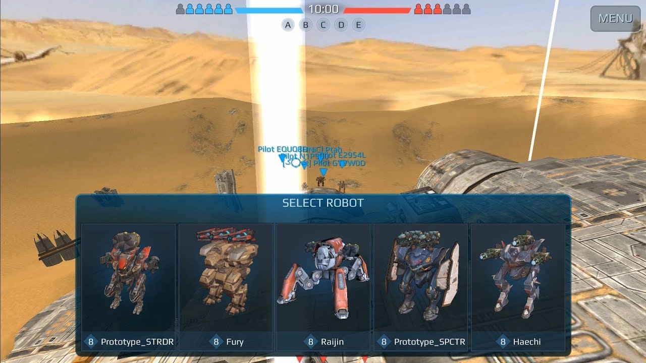 War Robots Test Server Gameplay  Part 4