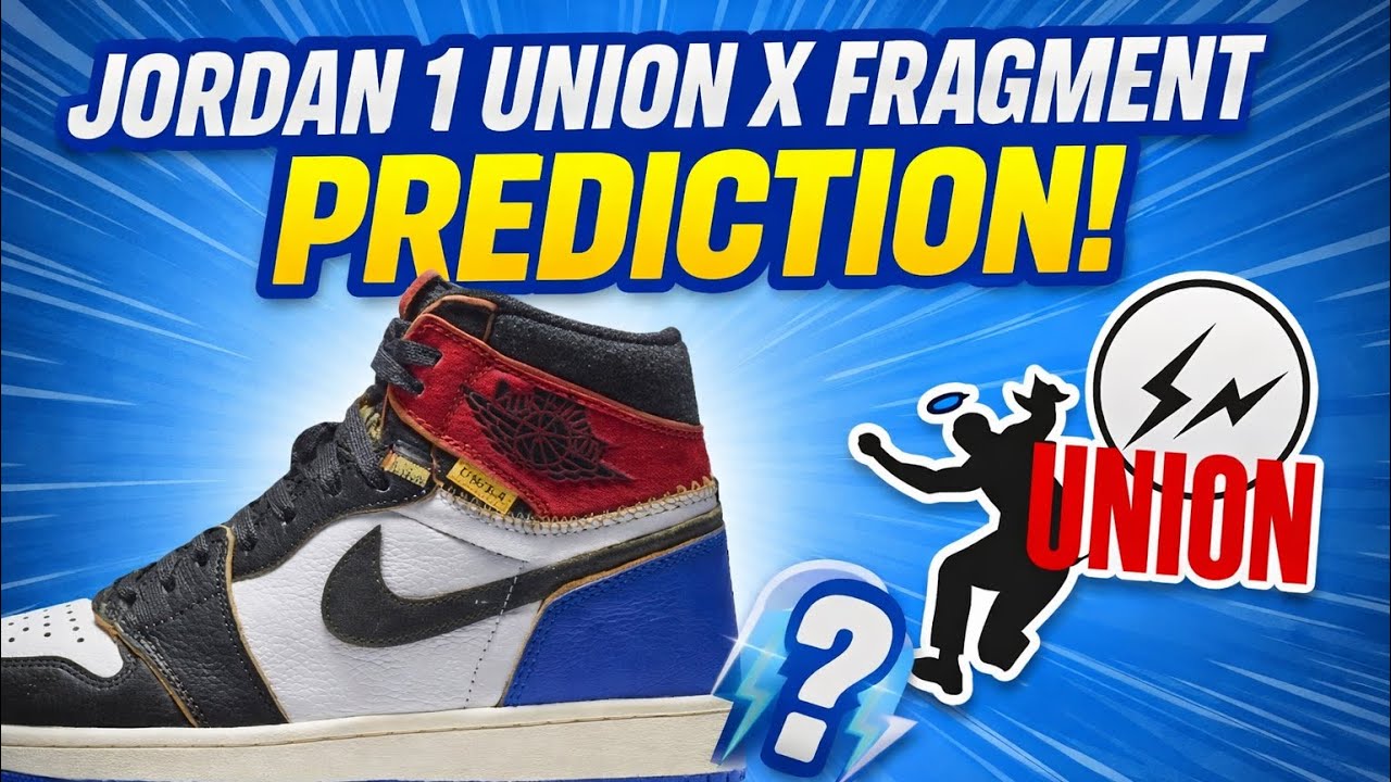 Jordan 1 Union x Fragment PREDICTION!
