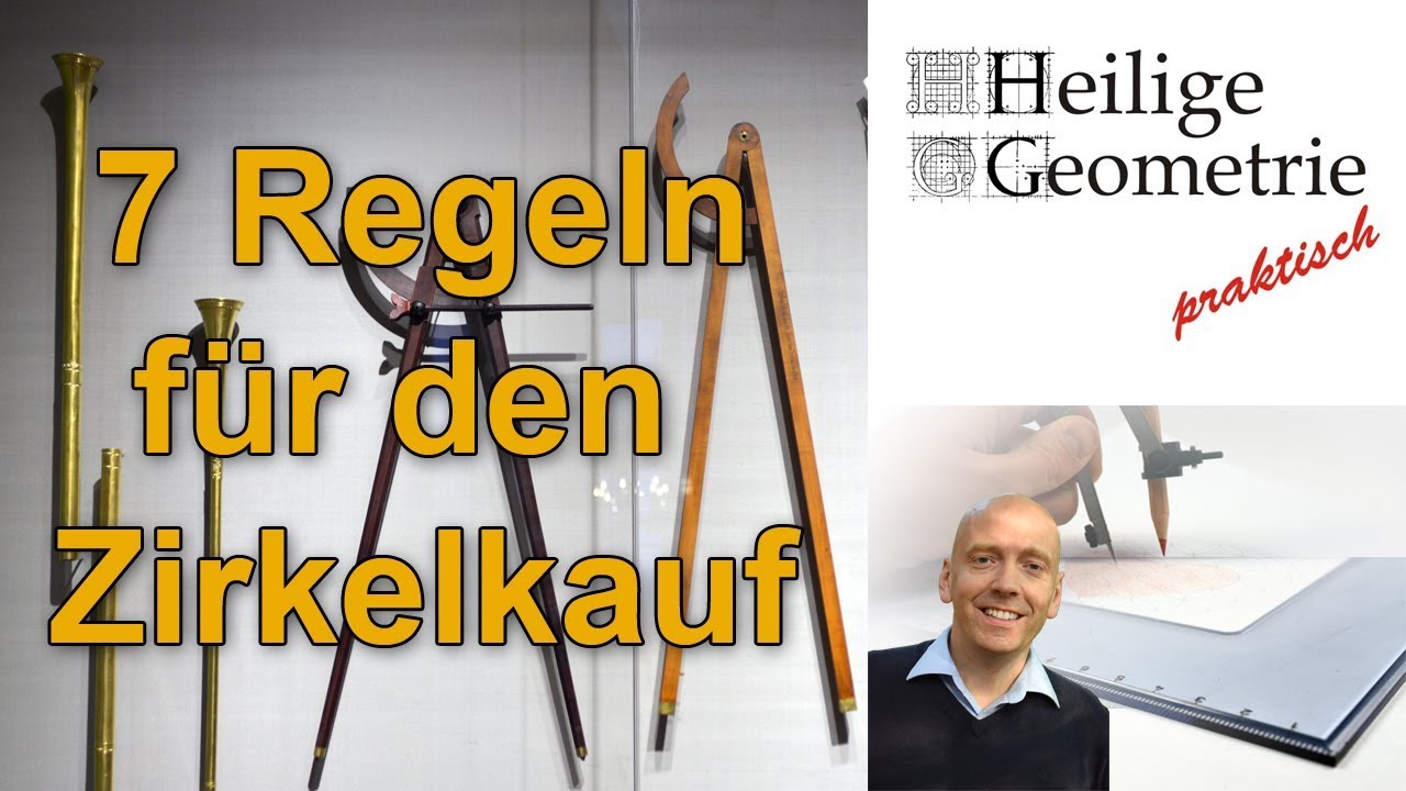 Heilige Geometrie zeichnen: 7 Kauftipps zum besten Zirkel  -  DIY Tutorial Mathematik Kaufberatung