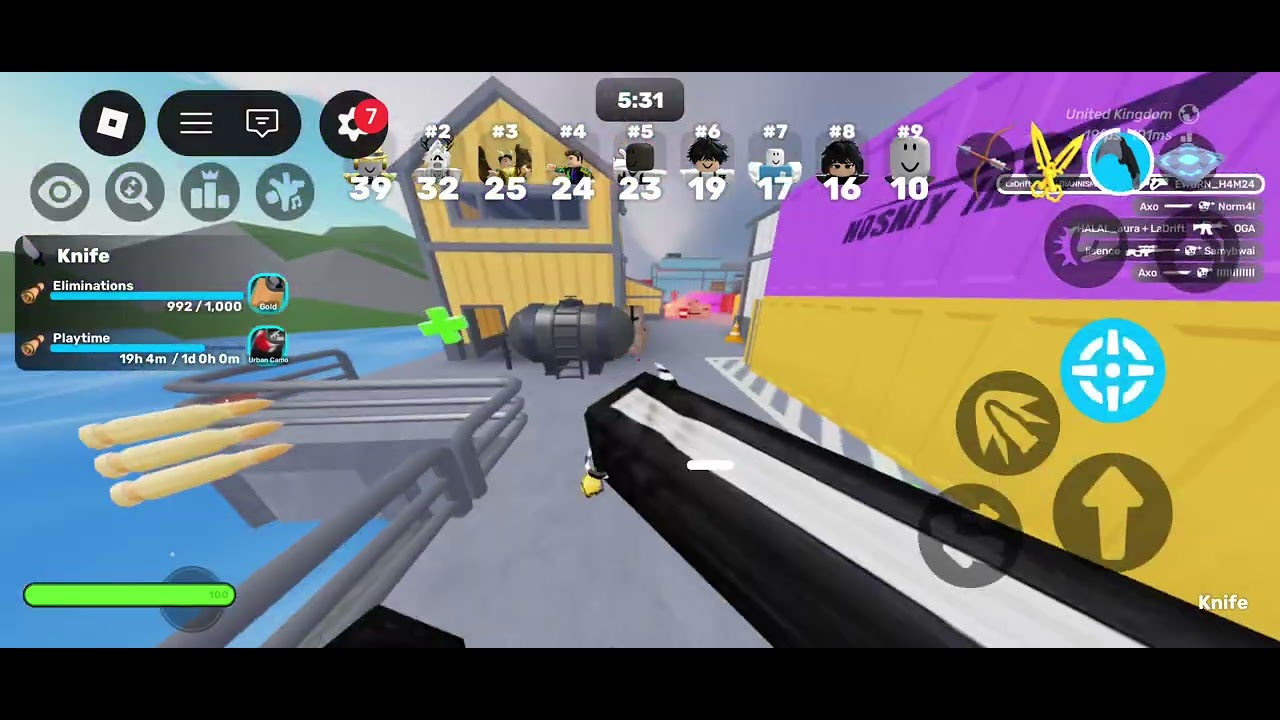 Griding to gold knife (finale)