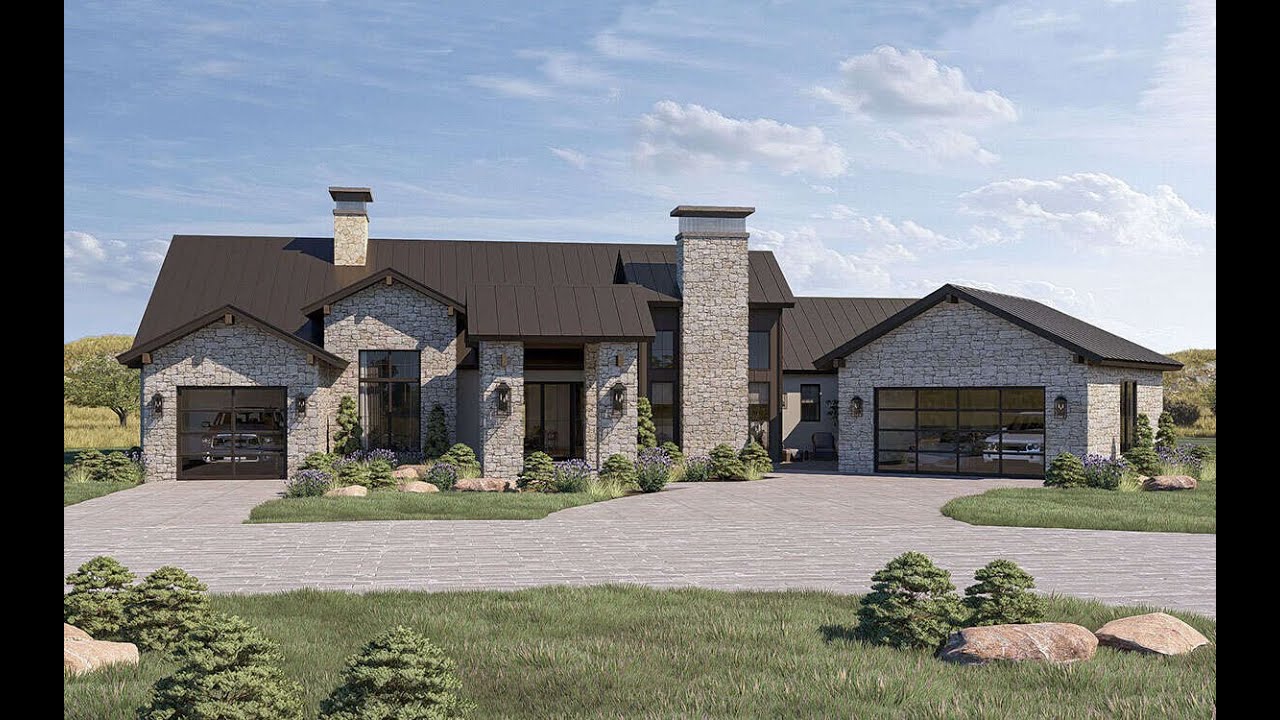 Dream Home Floor Plan Tour | 3,500 sq.ft Contemporary House [Plan 963-01109]