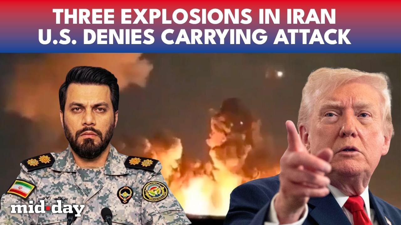 Mystery BLASTS in Iran | Multiple Explosions Rock Konarak Near Nuclear Heartland As US Denies Role