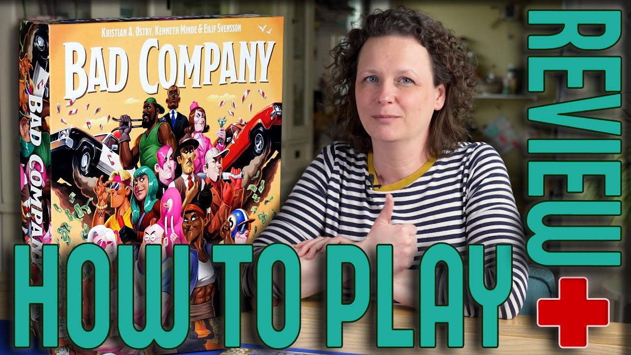 Bad Company - HowToPlay - Review (English - Nederlands ondertiteld) BoardgameNinja Aporta games