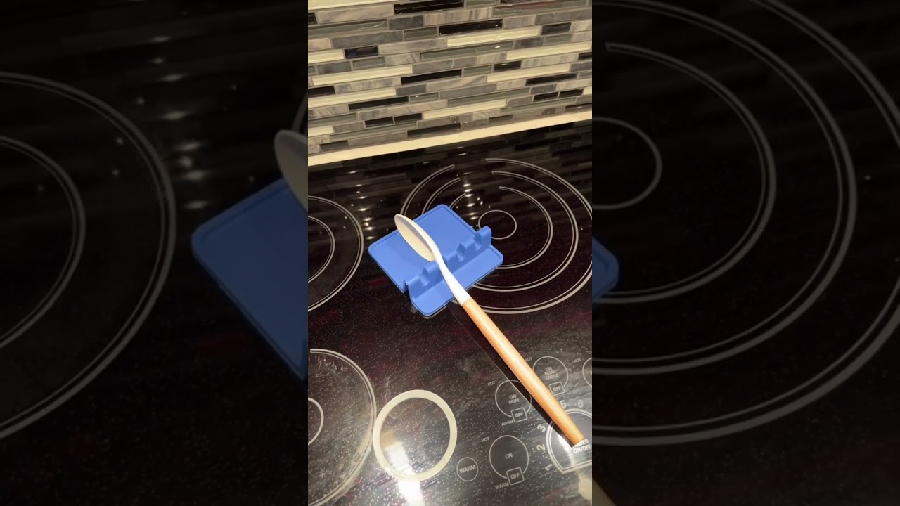 Zulay Kitchen Silicone Spoon Rest – Keep Your Kitchen Clean & Stylish 