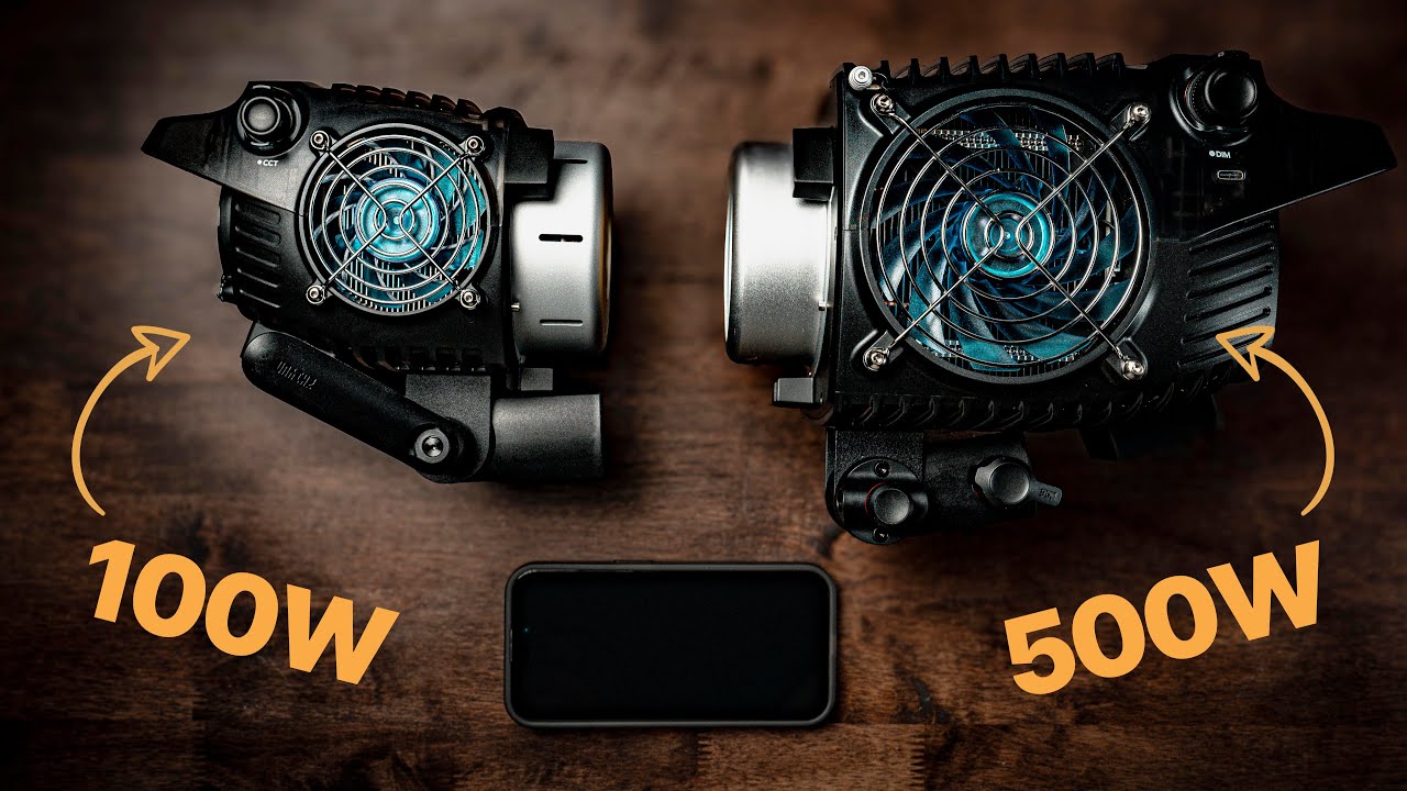 The End of Adapters! - Zhiyun MOLUS B100 & B500 Video Lights