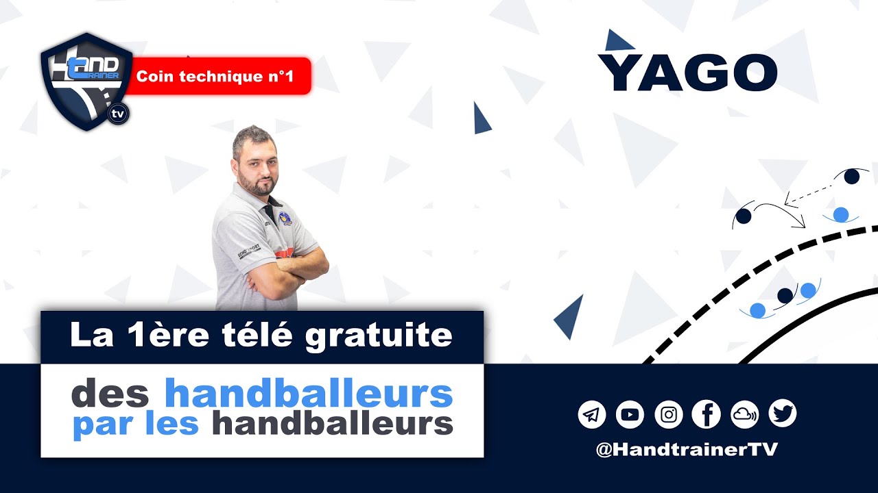 Coin technique - Yago - Ep 1 #handball #webtv #media #HandtrainerTV