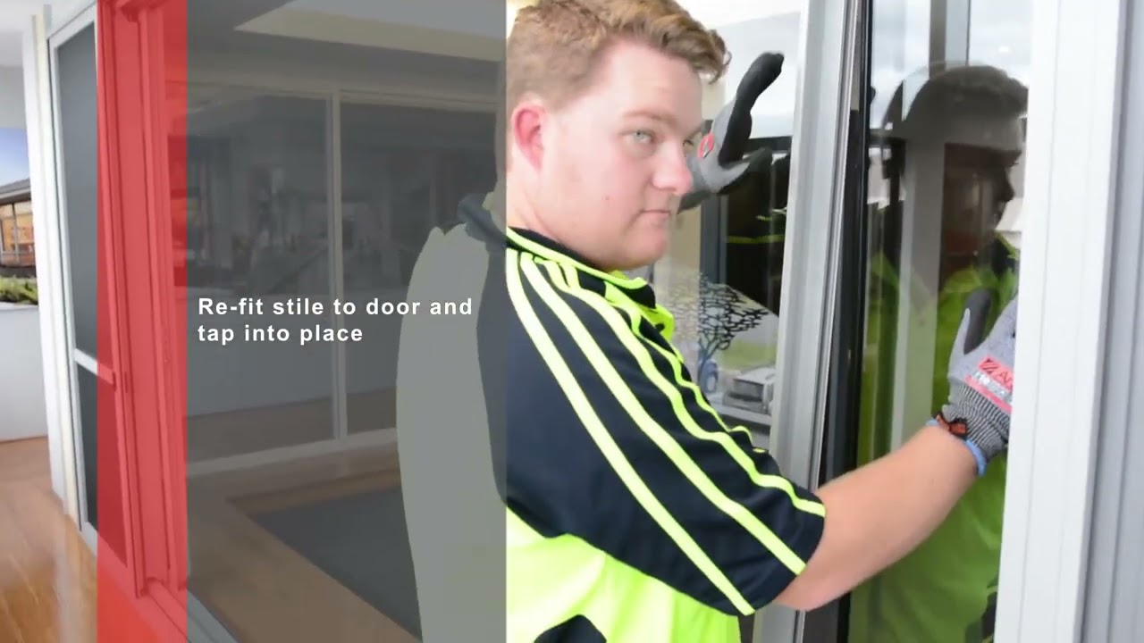 How to Replace the Rollers on a Jason Residential Stacking Door