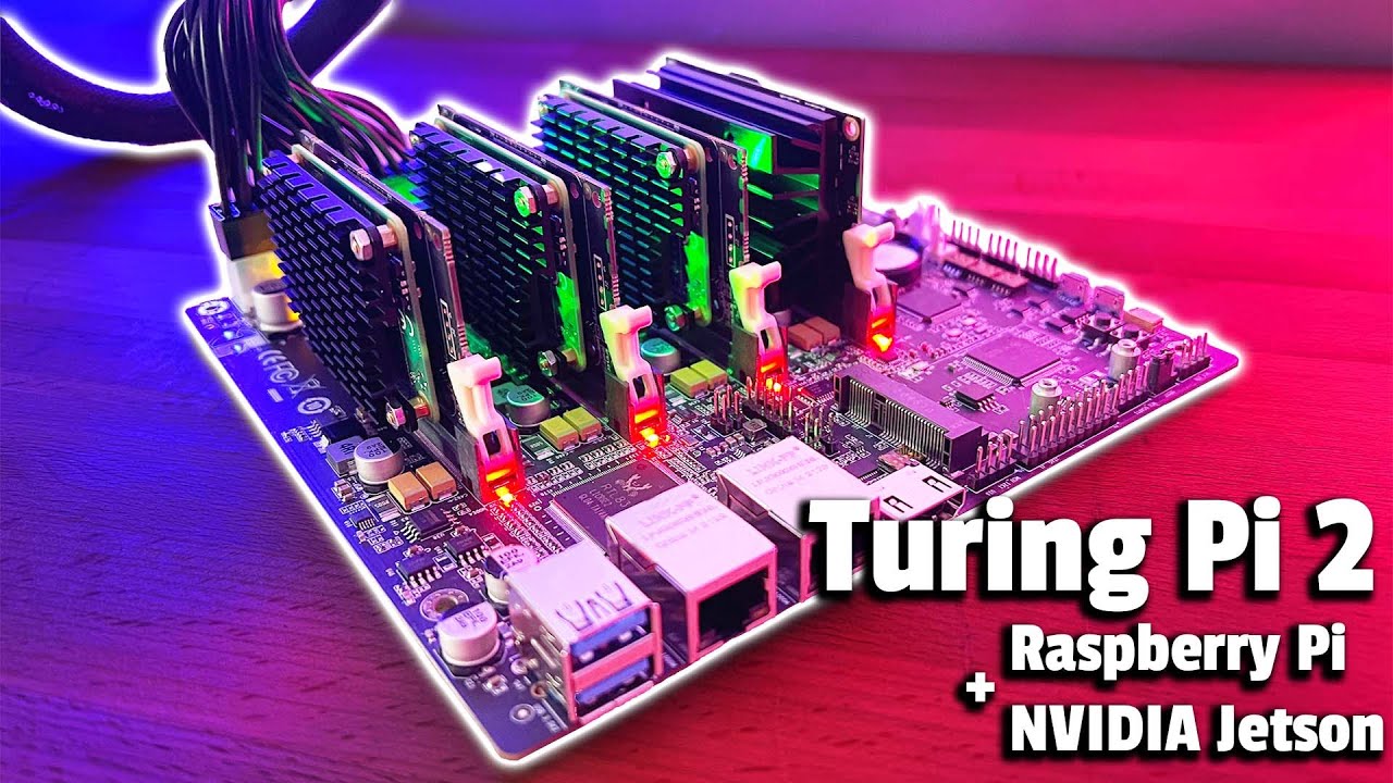 Встречайте Turing Pi 2 — смешайте Pi и NVIDIA Jetsons на плате Mini ITX!