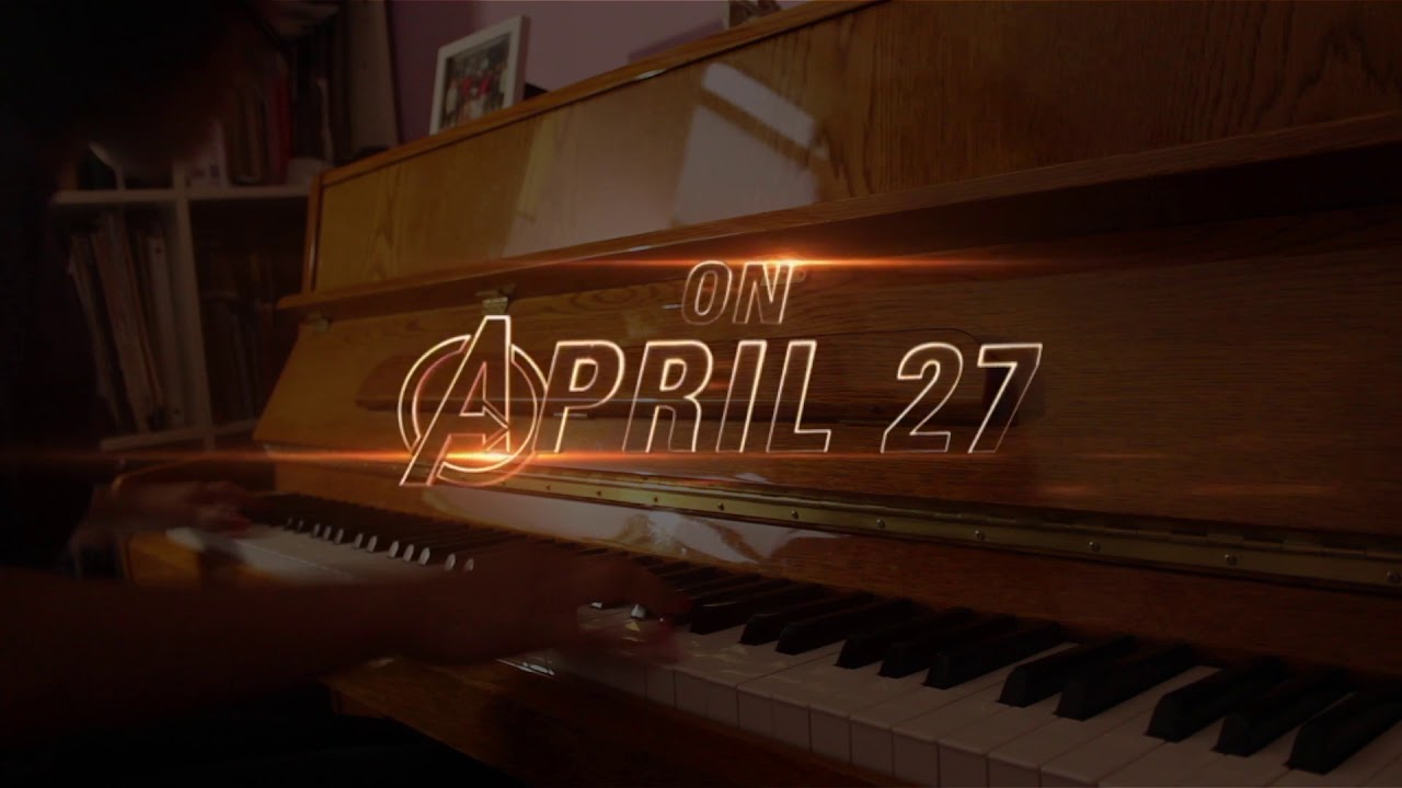 Avengers: Infinity War - Official Trailer #2 Music (Piano Cover) Theme