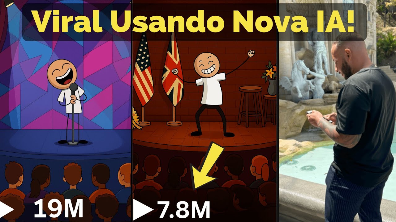 Como fazer animações de STICK estilo STUND UP com IA em 3 minutos