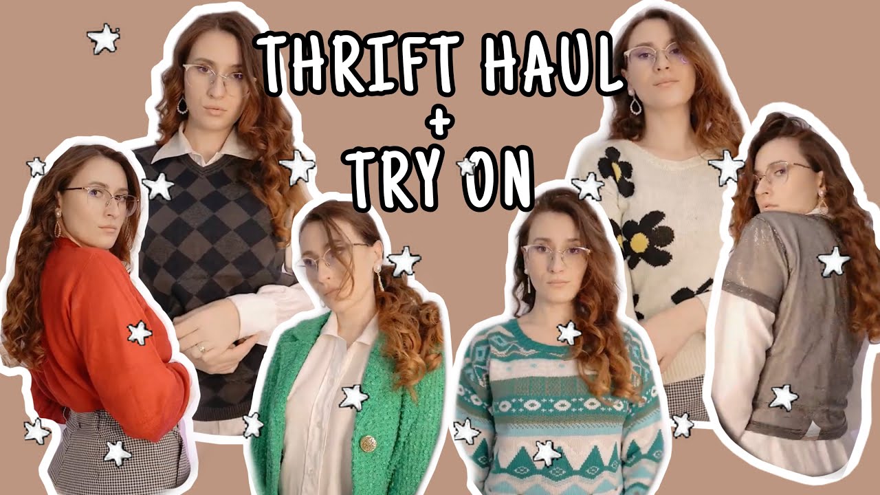 Fall Thrift Haul + TRY ON | Pre Loved, Vintage, Second Hand