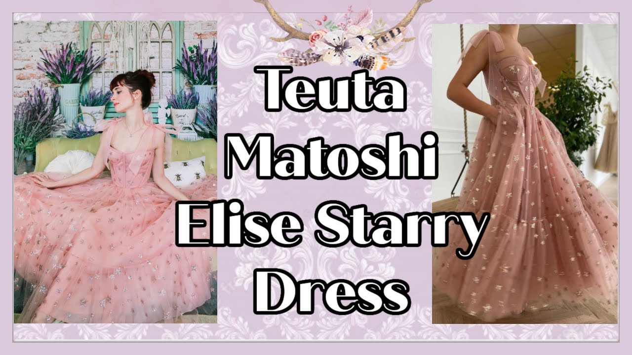 Teuta Matoshi Elise Starry Dress Unboxing & Review