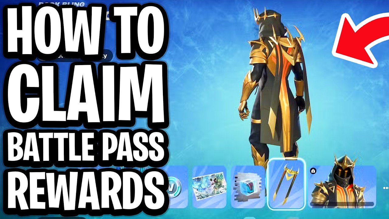 How To Claim Battlepass Rewards Fortnite - Full Guide