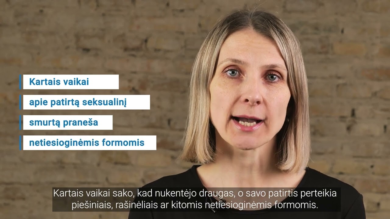 Kaip atpažinti nuo seksualinės prievartos nukentėjusį vaiką - Vilma Paliaukienė