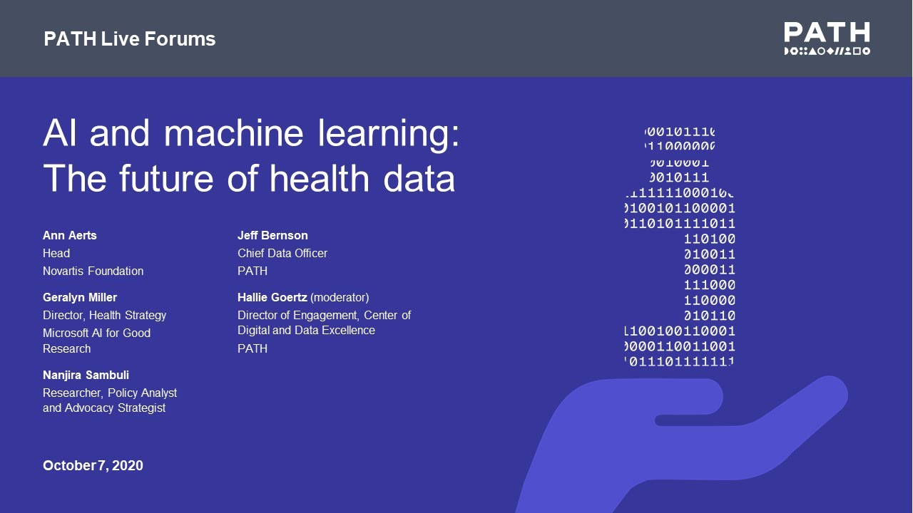 AI and machine learning: The future of health data