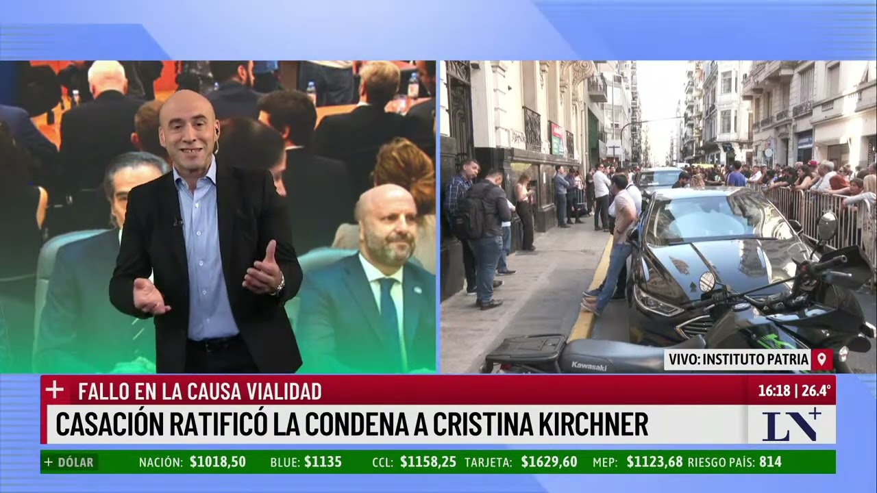 Fallo en la causa Vialidad: Casación ratificó la condena a Cristina Kirchner