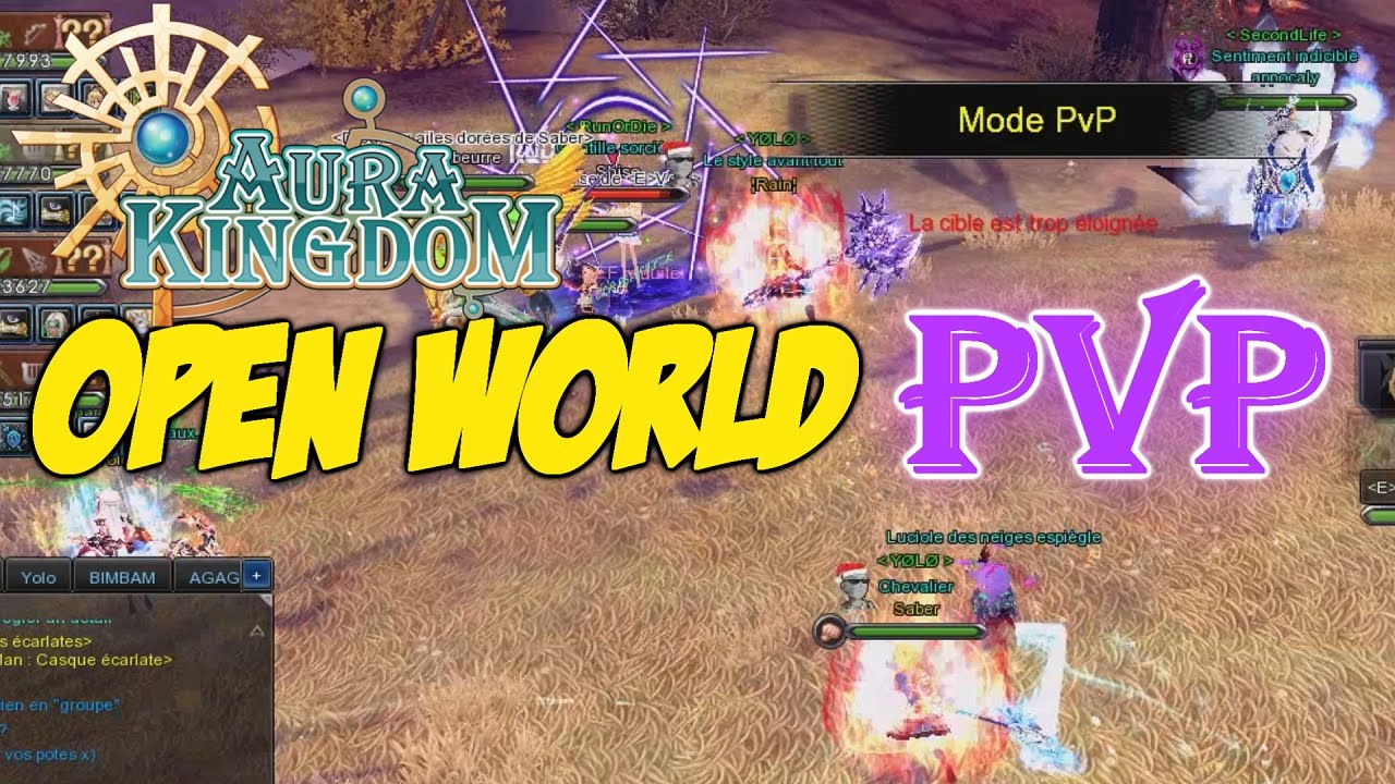 AURA KINGDOM OPEN WORLD PVP
